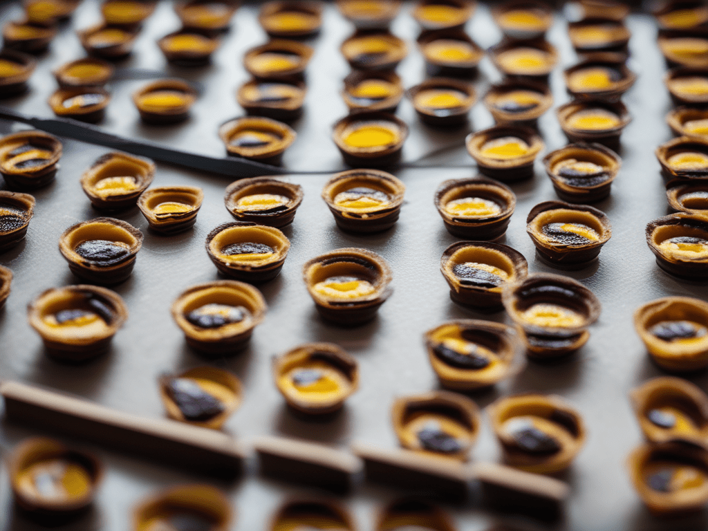 Homemade Pastéis de Nata: Authentic Portuguese Dessert with Creamy Custard&nbsp;Filling